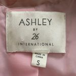 Ashley by 26 International Pink Reflective Full Zip Cropped Puffer Jacket, size S Photo 2