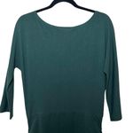 Synergy Organic Clothing Womens Cotton Blend Long Sleeve Mini Dress Green Size M Size M Photo 5