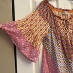 Hale Bob  Cathalina Blouse Viscose Off the Shoulder Medium Boho Festival Coastal Photo 3