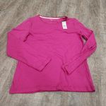 Laura Scott NWT  Pink Long Sleeve T-Shirt Size Small Photo 0