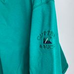 Cutter and Buck VINTAGE teal Ribbed Crewneck Photo 1