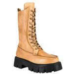 Free People 🆕 | JONES LACE-UP BOOTS | MACADAMIA | SIZE: US 8 (EU 38.5) Photo 1