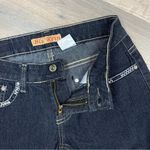 Blu Rein Rhinestone Embellished Low Rise Skinny Jeans Blue Juniors 5 Size undefined Photo 7