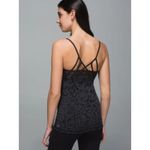 Lululemon Just Breathe Tank Black Gray Animal Print Size 6 Photo 1