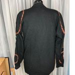Cardigan sweater sequin beaded 1980s Gold Size L Photo 10