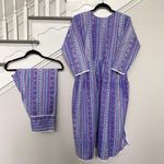 Cotton Nayra Cut Beautiful Kurti Set Indian Women Wedding Wear Ethnic Kurta Set Blue Size XL Photo 3