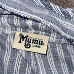 Show Me Your Mumu  Striped Sleeveless Jumpsuit SIZE L Photo 3