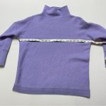 Free People  Light Purple Mockneck Cashmere Sweater Women’s size Medium Photo 4