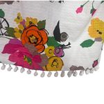 Trina Turk White Floral Light Dress Size 4 Photo 4