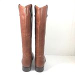 Frye  Melissa Button Leather Womens Tall Riding Boot, Cognac, size 6 B Photo 5