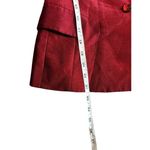 Le Suit  Essentials Women's Metallic Burgundy Casual Blazer Photo 6