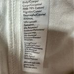 Spanx Anthropologie Distressed Frayed Hem Ankle Skinny Jeans, White Size 3X Photo 10