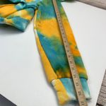 AQ Sport Tie Dye LOVE Graphic Hoodie 3XL Blue Yellow Green Cotton Polyester Size undefined Photo 6