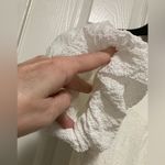 ASTR The Label White Puff Sleeve Tiered Gauzy Midi Dress Photo 5