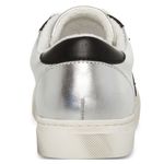 Steve Madden NEW Rezume Silver/Black Lace Up Rounded Toe Fashion Leather Photo 4