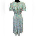 Maggy London Vintage Cottagecore Whimsical Boho Floral Two Piece Top Skirt Set Photo 1