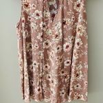 Gypsies & Moondust Floral Blush Pink Tank Top Pink Sz Medium Photo 8