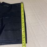 trixie + LULU Women's Black Striped Shiny Wide Leg Pants Size 12p NEW Photo 8