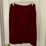 Handmade New Woman’s Classic Skirt Burgundy, Sz M/L (see measurements) Photo 2