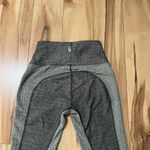 Free People  Movement Leggings Sz XS Soft Textured Olive Gray ColorBlock Hi-Waist Photo 8