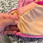 J.Crew Pink Ombré One Piece Asymmetrical Cut Out Swimsuit Size Medium Photo 4