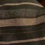 NWT House of Harlow 1960 x Revolve Striped Metallic Knit Ribbed Bodycon Skirt Black Size M Photo 2