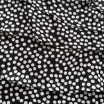 Nue Options Black with White Polka Dots Layered Ruffle Tank Top Size L Size L Photo 8
