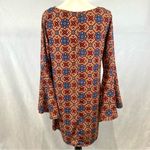 On The Road Anthropologie  long flare sleeve shift tunic dress size medium Photo 4
