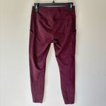 Abercrombie & Fitch Maroon Leggings Athletic Active Wear Gym Athleisure Workout Photo 8