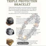 Natural Tiger Eye Hematite Obsidian Bracelet For Men & Women 8 mm Photo 1