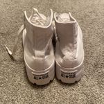 Converse  Chuck‎ Taylor White Star Lugged Shoes - women’s 8 Photo 1
