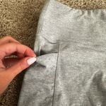 French Laundry  Gray Athletic Biker Shorts with Pockets Photo 2