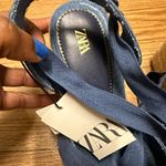 ZARA denim espadrilles Photo 7
