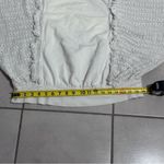 Free People Women White Faff & Fringe Pullover Sweater Scoop Neck size Large. Photo 9