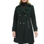 Guess NWT Women's Double-Breasted Wool Blend Cutaway Coat PXL Photo 1