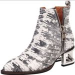 Jeffrey Campbell  Boone Snake Print Booties Photo 1