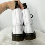 Dr. Martens 1460 White Smooth Leather Lace Up Boots Size 8 Grunge Punk Goth Alt Photo 4