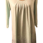 Classic Elements 3/4 sleeves nightgown with pleated top Photo 0