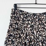 Chico's Chico’s Abstract Print Crinkle Lined Full A Line Skirt Sz L Photo 1