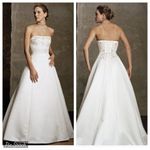 Stunning Vintage Y2K Casablanca Style 1663 Corset Wedding Gown! White Size 10 Photo 1
