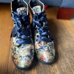 Dirty Laundry  Suede Floral Valoor Combat Boots, size 7.5 Photo 3