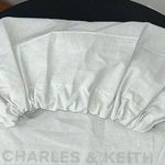 Charles and Keith  White Dust Bag Photo 0