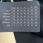 Twinset Milano Size 14 Knee Length Shift Dress Black Bell Sleeves Classic office Size L Photo 5