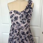 Topshop NEW  One Shoulder Floral Chiffon Dress‎ Photo 9