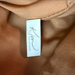 kim rogers  Crocodile-Embossed Gold Shoulder Bag Photo 8