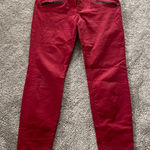 Rock & Republic  Red Kashmiere Pants SIZE 12 Photo 0
