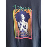 Old Navy Women 2X Diana Ross Blue Cropped Graphic T-Shirt Casual Retro Colorful Photo 4