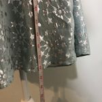 Kimchi Blue Light Blue Silver Foil Halter Dress Photo 4