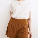 Madewell MWL Running Shorts in Antique Gold Size XS Photo 0