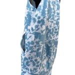 Colsie Baby Blue White Tie Dye Fleece Jumpsuit Size M Photo 4